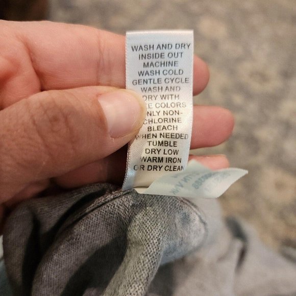 Banana Republic Womens Grau knit Long Sleeve top Size S stretch - Picture 9 of 9